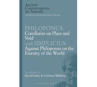 Philoponus Philoponus: Corollaries on Place and Void with Simplicius (Tascabile)