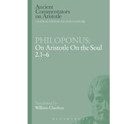 Philoponus Philoponus: On Aristotle On the Soul 2.1-6 (Tascabile)