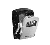 PHILORN Cassetta di Sicurezza per Chiavi, Resistente alle Intemperie - Appeso o Montato a Parete | Ultra-Robusto con 4 Cifre Combinazione Codice