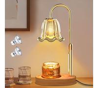 Philorn Lampada riscaldante per candele con dimmer timer e 2 lampadine lampada