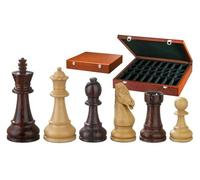 Philos 2240 - Pezzi degli Scacchi, Serie Thutmosis, Triplo Piombo, Altezza del re: 104 mm, con Scatola a Scomparti