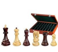 Philos 2254 - Scacchi, Serie Pietro Il Grande, Altezza del re: 95 mm, Extra Piombo, con Scatola a Scomparti