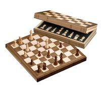 Philos reis schaakset hout 30x15,5