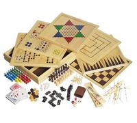 Philos 3102 - Set di Giochi da Tavolo, 100 Combinazioni di Giochi