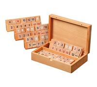 Philos 3608 - Piccola Valigetta in Legno per Rummikub, Chiusura Magnetica