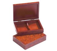 Philos Scatola portaoggetti in legno per carte da gioco classiche di alta qualit