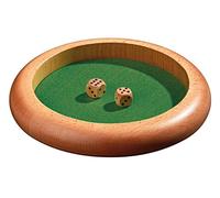 Philos Wooden Dice Tray, 22cm