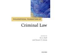 Philosophical Foundations of Criminal Law (Tascabile)