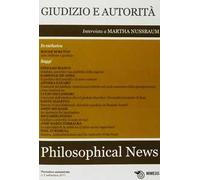 Philosophical news (2012). Vol. 3: Giudizio e autorità