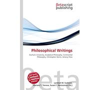 Philosophical Writings: Durham University, Analytical Philosophy, Continental Philosophy, Christopher Norris, Antony Flew