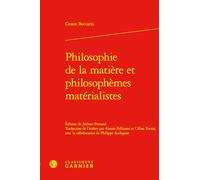 Philosophie de la matière et philosophèmes matérialistes
