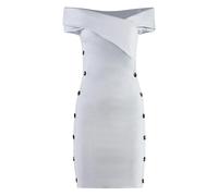 Philosophy di Lorenzo Serafini - Abito Corto a Righe - - Dresses - Donna - Grigio - S