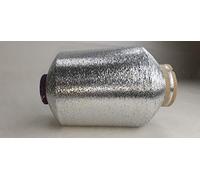 PhiloTeXX Filato per metallo GP 32,00 Euro/kg, argento, per fai da te, 83.000 m/kg, 62% poliestere, 38% poliammide