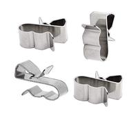 PHITUODA 150 clip fermacavi per pannelli solari, in acciaio inox, lunghezza 22 mm