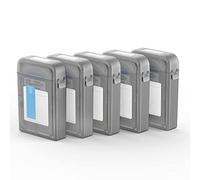 PHIXERO Custodia per disco rigido da 2,5 pollici, custodia portatile per HDD/SSD 5 Pack