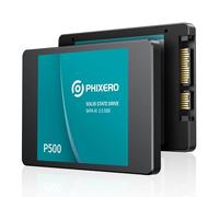 PHIXERO Disco rigido interno SSD P500 1 TB 3D NAND, SATA 2,5 pollici, 6 Gb/s Unità a stato solido interna per laptop, desktop e console di gioco PC