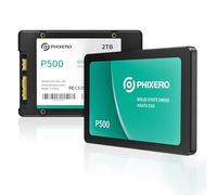 PHIXERO Disco rigido interno SSD P500 2TB 3D NAND, SATA 2,5 pollici, 6 Gb/s, unità a stato solido interna per laptop, desktop e console di gioco PC
