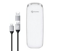 PHIXERO P10PRO Esterno NVMe SSD 512GB, Fino a 1050MB/s, USB 3.2 Gen2, con Cavo USB C 2 in 1, Portatile SSD Compatibile con iPhone 15+/Android/Windows/Mac, Bianco