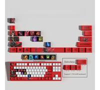 PHJEDXCM LOL - 30 tappi per tastiera per PC, meccanici, incisi al laser, con ogni ritratto passivo e abilità, si adattano a qualsiasi tastiera meccanica (Katarina)