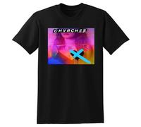 PHKVY Chvrches T Shirt Love is Dead Vinyl CD Cover Black L