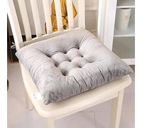 PHLCF Confezione da 6 Cuscini per sedie da Esterno 45x45 con Lacci, Morbidi e reversibili, Design trapezoidale colorato, Cuscini Resistenti per mobili da Giardino