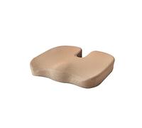 PHLCF Cuscino da Ufficio Cuscino Lombare Set Cuscino Lombare in Memory Foam a Rimbalzo Lento Cuscino per Sedile Protezione Lombare Colonna vertebrale Anti (Colore: Braun)