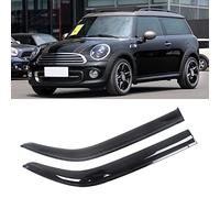 PHLEAZ 4 Pezzi Deflettori per Finestrini per Mini Countryman 2011-2015 R60, Deflettori d'Aria Antiturbo Anteriori e Posteriori Laterali Visiera Parasole Accessori