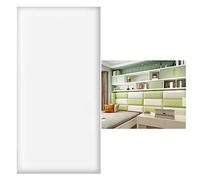 PHLEPS Adesivo da parete autoadesivo 3D anti-collisione, pannello da parete decorativo per sala giochi, cuscino da parete in poliuretano ecologico per soggiorno (colore: bianco, dimensioni: 35 x 100