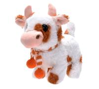 Phlust Cowtey Cower - Bovini parlanti a batteria, peluche elettroniche con suoni realistici, 7.48x3.94x7.09 pollici di apprendimento interattivo educativo | Regalo divertente per bambini per ragazzi b