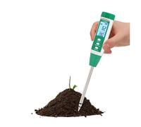 pHmetro per terreno YY-1066A Misuratore di EC e contenuto idrico del suolo ad alta precisione for test sulle piante, giardinaggio, agricoltura, sensore pH umidità