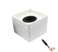 PhnkjGh Logo del microfono, stazione di bandiera del microfono, Logo della stazione microfono, cubo con bandiera del microfono, Mic Logo Cube Logo della stazione microfono portatile per conferenze