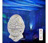 (Phnom Penh)7 styles Crack Transmission Atmosphere Nightlight Dinosaur Egg Star Lamp Full Projector Water Ripple Laser Projection Holiday gifts