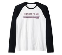 Phnom Penh Cambodia | Vacation Travel Maglia con Maniche Raglan