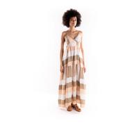 PHO Firenze - Abito Lungo a Righe con Scollo a V - -Dresses -Donna -Multicolore -L