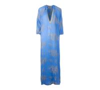 PHO Firenze - Ramie Kaftan - -Dresses -Donna -Blu -L
