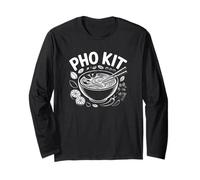 Pho Kit Divertente vietnamita Ramen Lovers Noodle Soup Humor Maglia a Manica