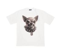 Phobia Archive - Angry Dog Tee - - Tops - Uomo - Bianco - XL