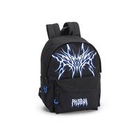 PHOBIA - Zaino Scuola Ragazzo e Ragazza con Vano Principale, Tasca Frontale con Zip, Tasca Laterale con Top Elasticizzato, Spallacci Imbottiti e Regolabili, Retro e Fondo Imbottiti, 30x40Hx17 cm, 24 L