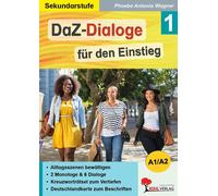 Phoebe Antonia W DaZ-Dialoge für den Einstieg: Band 1: A1/A2-Sprachn (Tascabile)