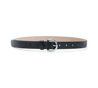 Phoebe Philo - Cintura con fibbia rotonda da 25 mm - - Accessories - Donna - Nero - S