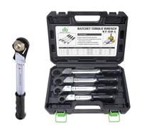 PHOEJIX Chiave Dinamometrica A Cricchetto, Chiave A estremità Aperta, Strumento di Riparazione Aria Condizionata, Chiave A Cricchetto Regolabile, per Tubo di Rame da 1/4", 3/8", 1/2'', 5/8"