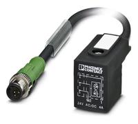 Phoenix 1435302 - Cavo sac-3p-ms/1,5-pur/b-1l-zsco Nero 1,5 m
