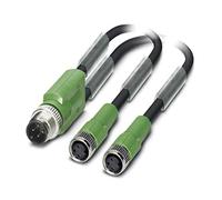 Phoenix 1458664 - Cavo sensore/attuatore sac-3p-m8y/2x0,3pur/m8fs