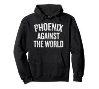 Phoenix Against The World Felpa con Cappuccio