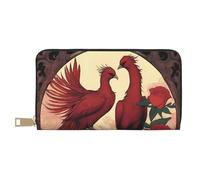Phoenix and Rose - Portamonete portatile alla moda e versatile, può contenere telefoni cellulari, monete, chiavi