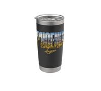 Phoenix Arizona City State Pride Design vintage Bicchiere termico in acciaio inox doppia parete