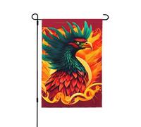 Phoenix - Bandiere decorative per esterni, double face, decorazione da giardino per tutte le stagioni