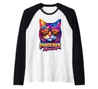 Phoenix Cat | Occhiali da Sole Sun Valley alla Moda Maglia con Maniche Raglan