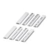 Phoenix Contact 0801406:0041 Segnamorsetti Bianco 10 pz.