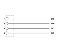 PHOENIX CONTACT 1415550 CAVO DI COLLEGAMENTO PER SENSORE O ATTUATORE 1.50 M